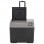 vidaXL Réfrigérateur portable avec roulettes et adaptateur secteur 12-24V/100-240V 30L Noir/Gris