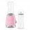 Mélangeur en verre style années 50 Smeg PBF01PKEU 600 ml 300 W rose