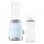 Mélangeur en verre Smeg style années 50 PBF01PBEU 600 ml 300 W bleu