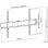 Kimex 012-1027 Support mural fixe pour TV 37"-70" VESA 600x400 Max 40Kg