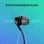 Auriculares HyperX Cloud EarBuds II con cable, Klinkenanschluss, Gaming, Mikrofon, Schwarz