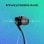 Auriculares HyperX Cloud EarBuds II com fio Jack 3,5 mm Gaming Microfone Preto