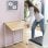 Bureau pliant Dolenkaf InnovaGoods bois/blanc