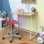 Bureau pliant Dolenkaf InnovaGoods bois/blanc