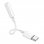 PcCom Essential Cable USB-C a Jack 3.5 con Samsung Chipset Blanco
