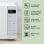 Panasonic NN-K35NWMEPG Microondas con Grill 24L 900W Blanco