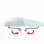 Moulinex K10110 Picadora Manual de Alimentos Rojo/Inox/Blanco