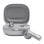 Casque sans fil JBL Live Flex avec suppression adaptative du bruit, argent