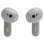 Casque sans fil JBL Live Flex avec suppression adaptative du bruit, argent