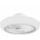 Ventoinha de Teto com Luz Orbegozo CP 12435 20W 33cm 6 Velocidades Pás Retráteis Comando