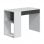 Home Heavenly Club Mesa de Escritorio Reversible con Cajón y Estantería 101x73x50cm Blanca/Gris