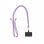 Ksix Colgante para Móvil Universal con Tarjeta Adaptadora 160 Cm Violeta Lila