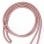 Ksix Pendentif Universel pour Téléphone Portable avec Carte Adaptateur 160 Cm Rose