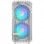 Fractal Design Compact RGB Clear Tint Midi Tower Cristal Templado USB 3.2 Blanco