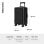 Valise de voyage cabine Numada Upfly T21 avec poche frontale (56x37x23,5cm) Noir