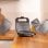 Cecotec Rock'nToast 4in1 Sandwichmaker, 4 auswechselbare Platten, mit Steinbeschichtung, 1000W, Edelstahl