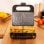 Cecotec Rock'nToast 4in1 Sandwichmaker, 4 auswechselbare Platten, mit Steinbeschichtung, 1000W, Edelstahl