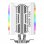Zalman CNPS16X WHITE système de refroidissement d’ordinateur Processeur Refroidisseur 12 cm Blanc