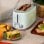 Cecotec Toast&Taste 1600 Retro Double Doppelschlitz-Toaster 1630 W Blau