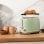 Cecotec Toast&taste 1000 Retro Double Tostadora Vertical 980W Verde