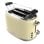 Grille-pain Cecotec Toast&taste 1000 Retro Double 980W 2 fentes extra-larges Beige