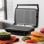 Cecotec Rock’nGrill Dark 1000 Elektrogrill Steinbeschichtung Fettauffangschale 1000W