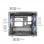 Mars Gaming MC-400 FRGB MicroATX Vidro Temperado USB 3.0 Preta