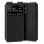 Cool Funda Flip Cover Liso Negra para Huawei Honor X8A