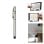 Cool Puntero Stylus Universal Laser Plateado