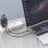 Cool Cargador Universal Ultra Rápido PD USB-C + USB 65W + Cable USB-C GaN Negro
