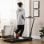 Sportnow Cinta de Correr Eléctrica Plegable 2 en 1 Negra