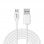 Cool Câble Universel USB 2.0 vers USB-C 2,4 Amp 3m Blanc