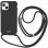 Cool Funda Cordón Liso Negro para iPhone 14 Plus