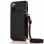 Cool Funda Colgante Wallet Negra para Samsung G780 Galaxy S20 FE