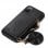 Cool Funda Colgante Wallet Negra para Samsung G780 Galaxy S20 FE
