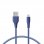 Ksix Cable Carga Rápida Lightning a USB-A 1m Azul