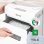 Destructeur de papier Leitz IQ Protect 10 P4 Blanc/Argent