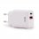 Cool Cargador Red Universal Fast Charger PD Dual USB-C/USB 20W Blanco