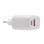Cool Cargador Red Universal Fast Charger PD Dual USB-C/USB 20W Blanco