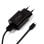 Cool Kit 2-in-1-Universal-Netzwerk-Ladegerät, Schnellladung + USB-C 3-Ampere-Ladekabel, Schwarz