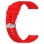 Cool Correa Universal 20mm Goma Rojo para Amazfit Bip / GTS / Bip Lite / Huawei / Samsung / COOL Oslo