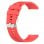 Bracelet en caoutchouc rouge universel cool 22 mm pour Amazfit GTR/Stratos/Huawei/Samsung/Cool Elite/Sunset