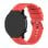 Bracelet en caoutchouc rouge universel cool 22 mm pour Amazfit GTR/Stratos/Huawei/Samsung/Cool Elite/Sunset
