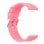 Bracelet en caoutchouc rose universel cool 22 mm pour Amazfit GTR/Stratos/Huawei/Samsung/Cool Elite/Sunset