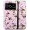 Cool Funda Flip Cover Dibujos Flores para iPhone 12 Pro Max
