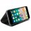 Cool Funda Flip Cover Clear View Negro para iPhone 7 Plus / iPhone 8 Plus
