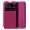 Étui à rabat rose uni cool pour Samsung A326 Galaxy A32 5G