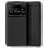 Custodia Flip Cover liscia nera per ZTE Blade V30 Vita