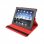 Cool Funda Giratoria Polipiel Función Soporte Roja para iPad 2 / iPad 3 / 4