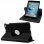 Fantastica custodia in similpelle nera per iPad Mini / Mini 2 Retina / Mini 3